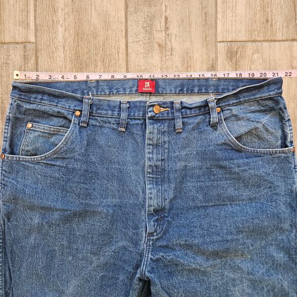 Wrangler Cowboy Cut Relaxed Fit Men’s Jeans 44×32 Lot of 2 Medium Wash Western - Picture 2 of 11